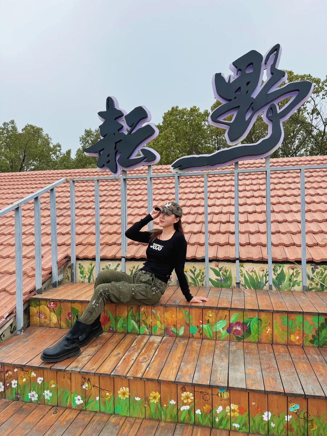 武汉清静小院，下雨天也别有一番风味