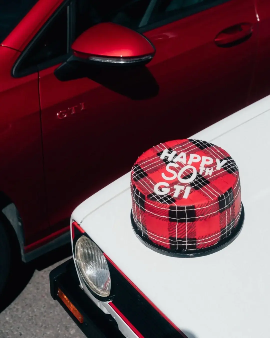 大众高尔夫GTI  50岁 生日快乐