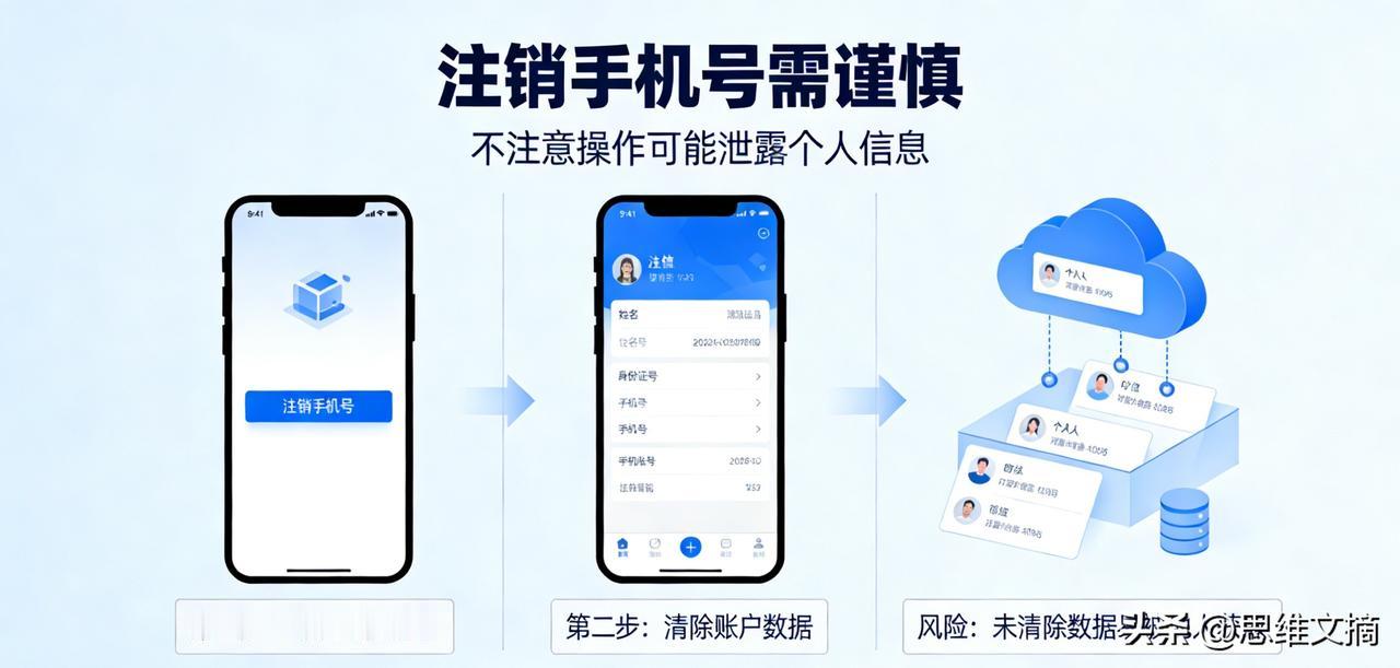 “注销手机号等于“卖了”自己”——
这句冲上热搜第一的话，
真不是危言耸听。
