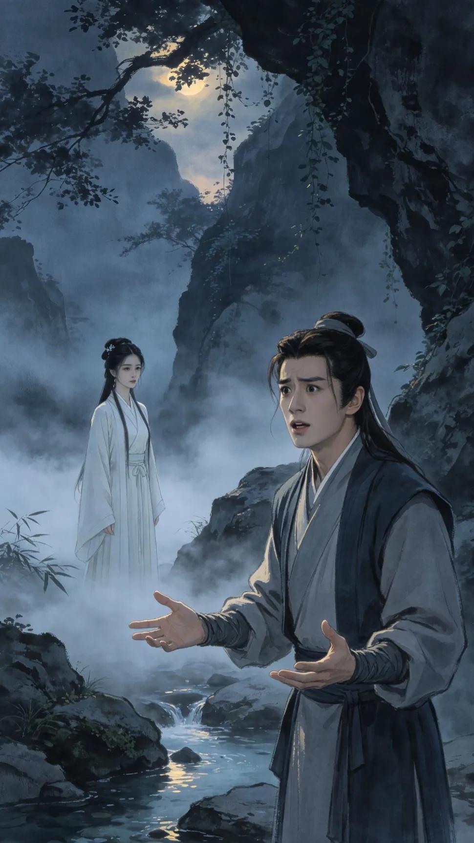 萧峰夸段誉像慕容复“武功高强，容貌俊雅”，段誉却并不开心，为什么？
人都是自傲于