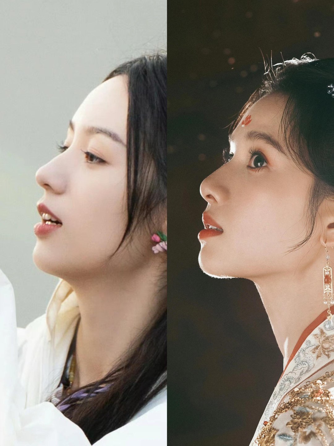 根本没法儿比两个人美的各有特色，根本没法儿比！ ​​​