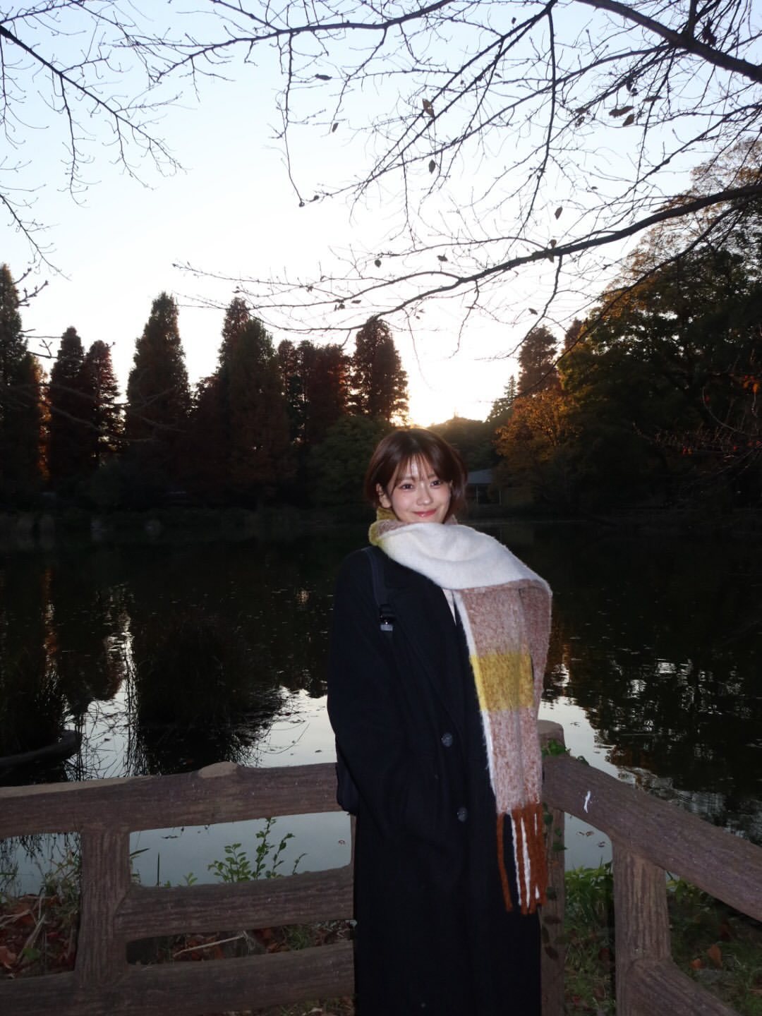 奥田いろは「大好きな秋が去って、好きになって来た冬が来ました🍂」 