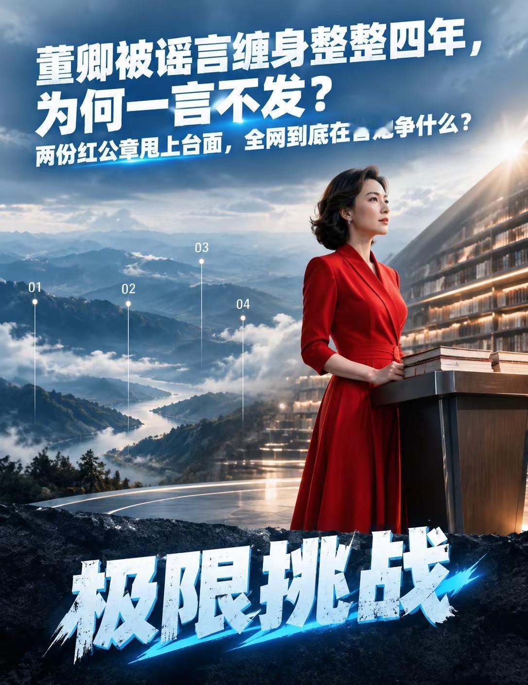 董卿沉默四年，两份盖章文件背后藏着什么？ 淡出荧幕整整四年，面对满城风雨董卿未置