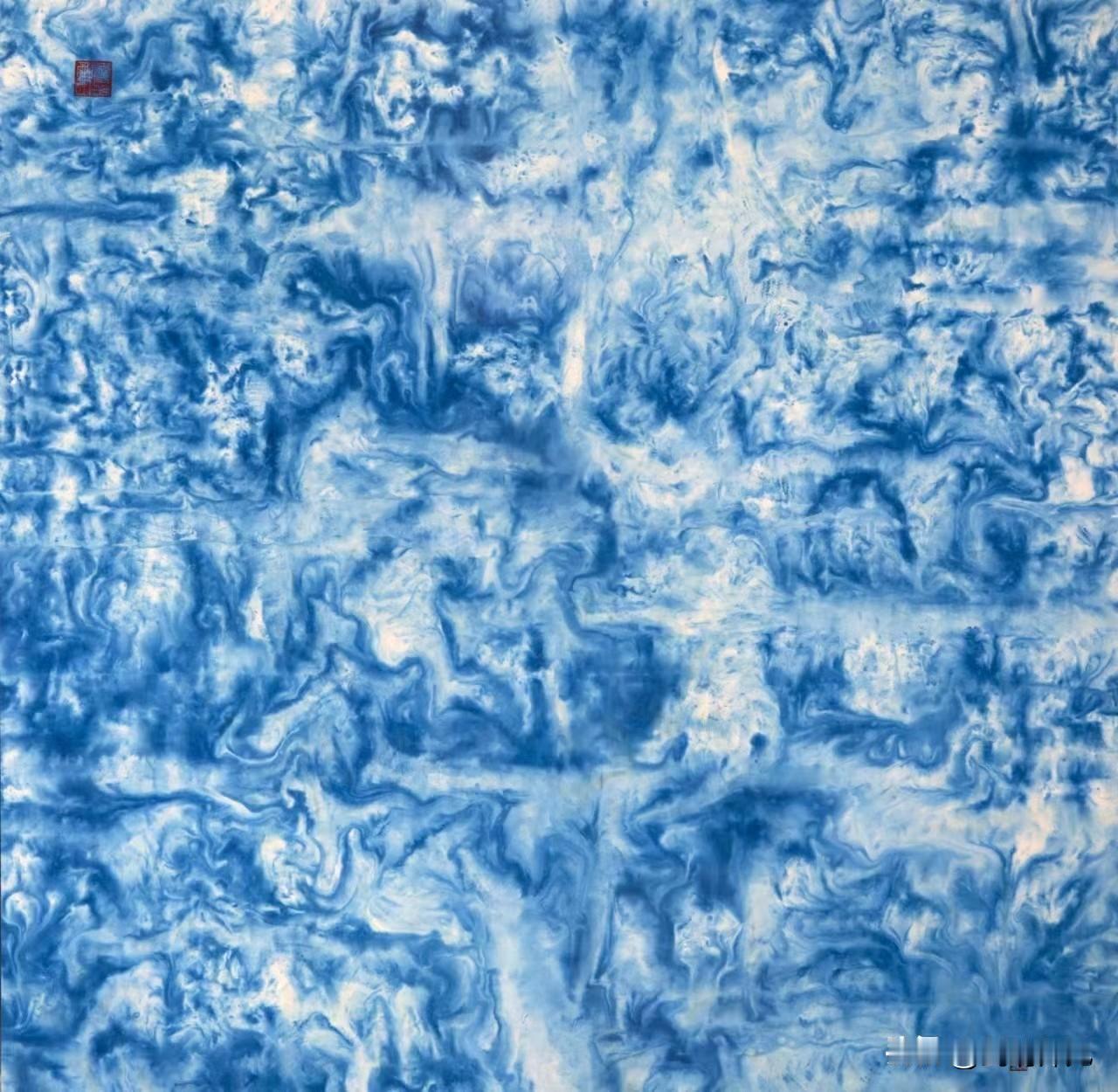 一、作品命名：《青花澜》
 
（备选名：《万流归海》、《青冥万象》）
 
 
 
