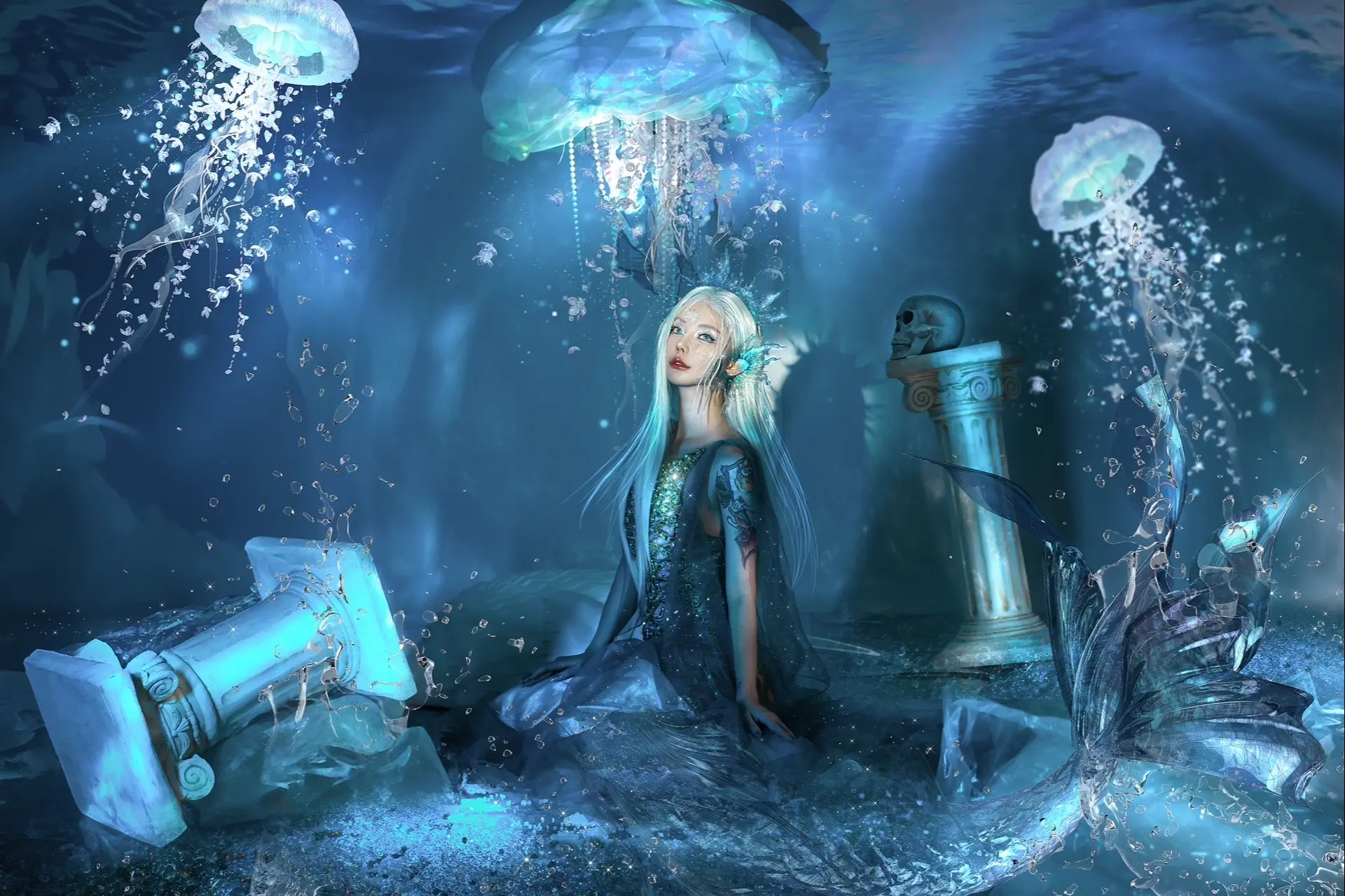 人间尤物，海妖转世🌊。