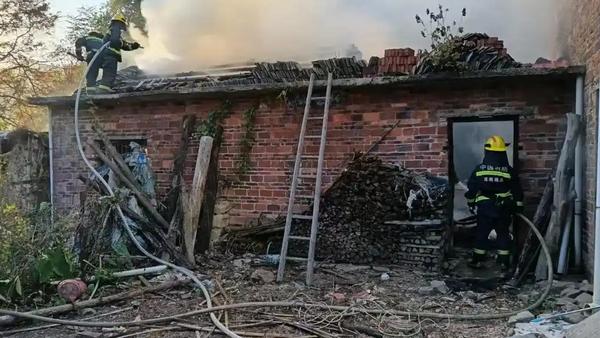 近日，榔石村发生一起民房火灾，11岁女孩杨艺馨在第一时间发现火情后，迅速报警并采