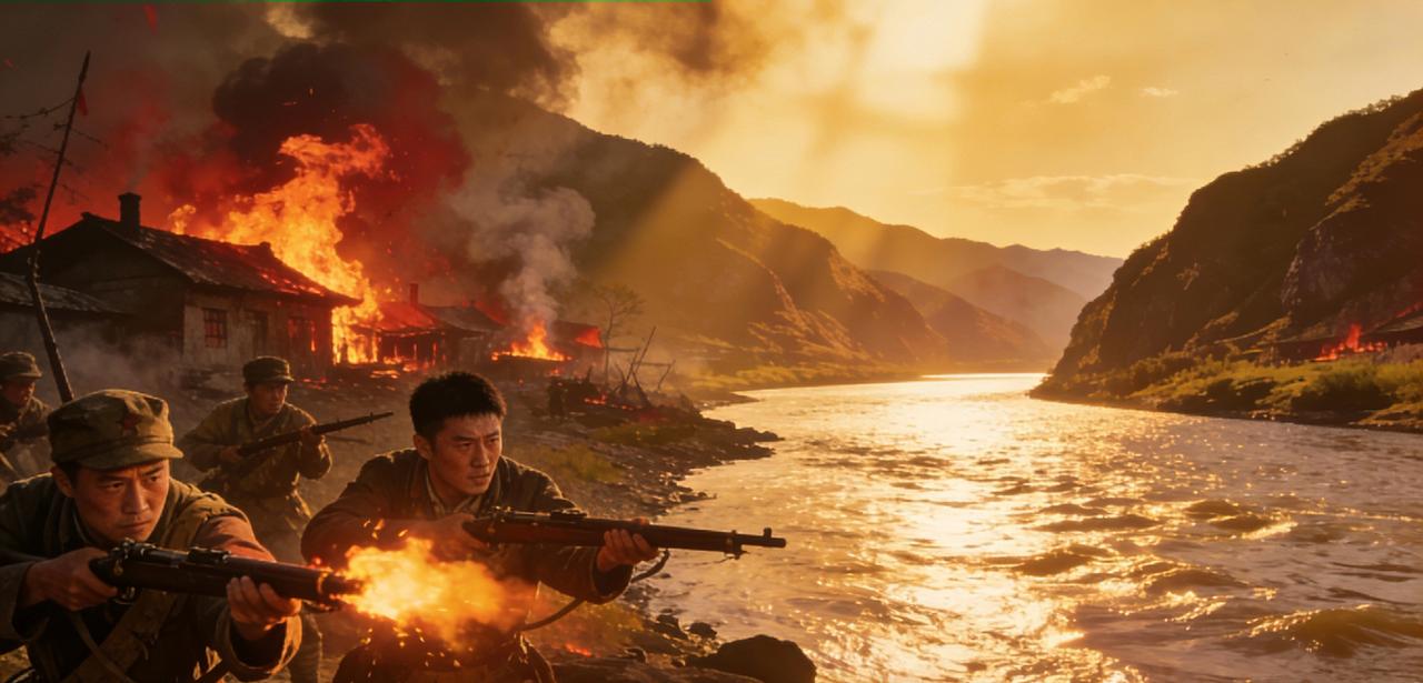 图们江畔祭英魂

在图们江奔腾的浪涛里
我听见，历史的风在悲泣
那是一段血与火的