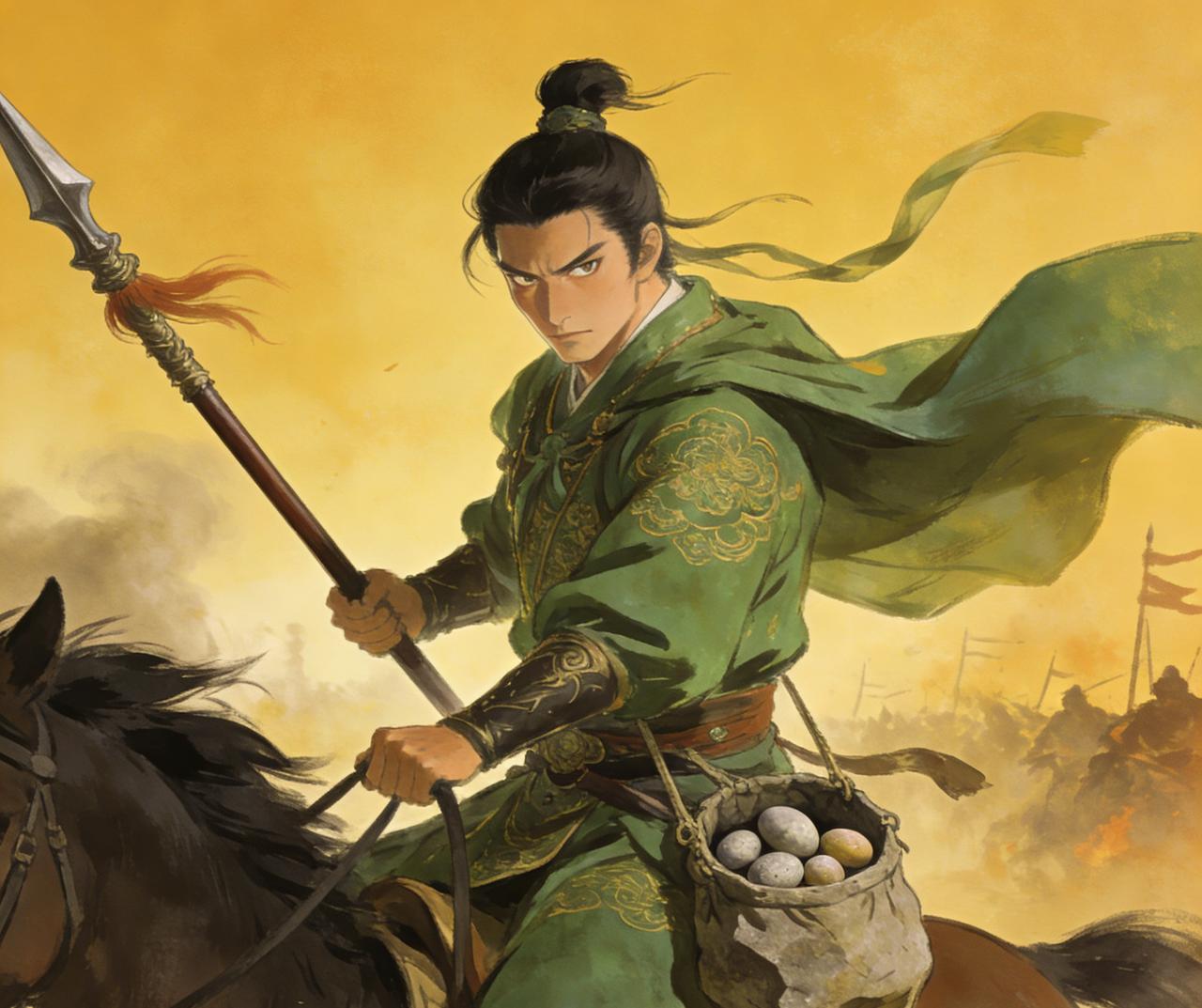 水浒传隐藏三国名场面之十五：没羽箭张清与曹性射瞎猛将夏侯惇的隐秘关联
 
《水浒