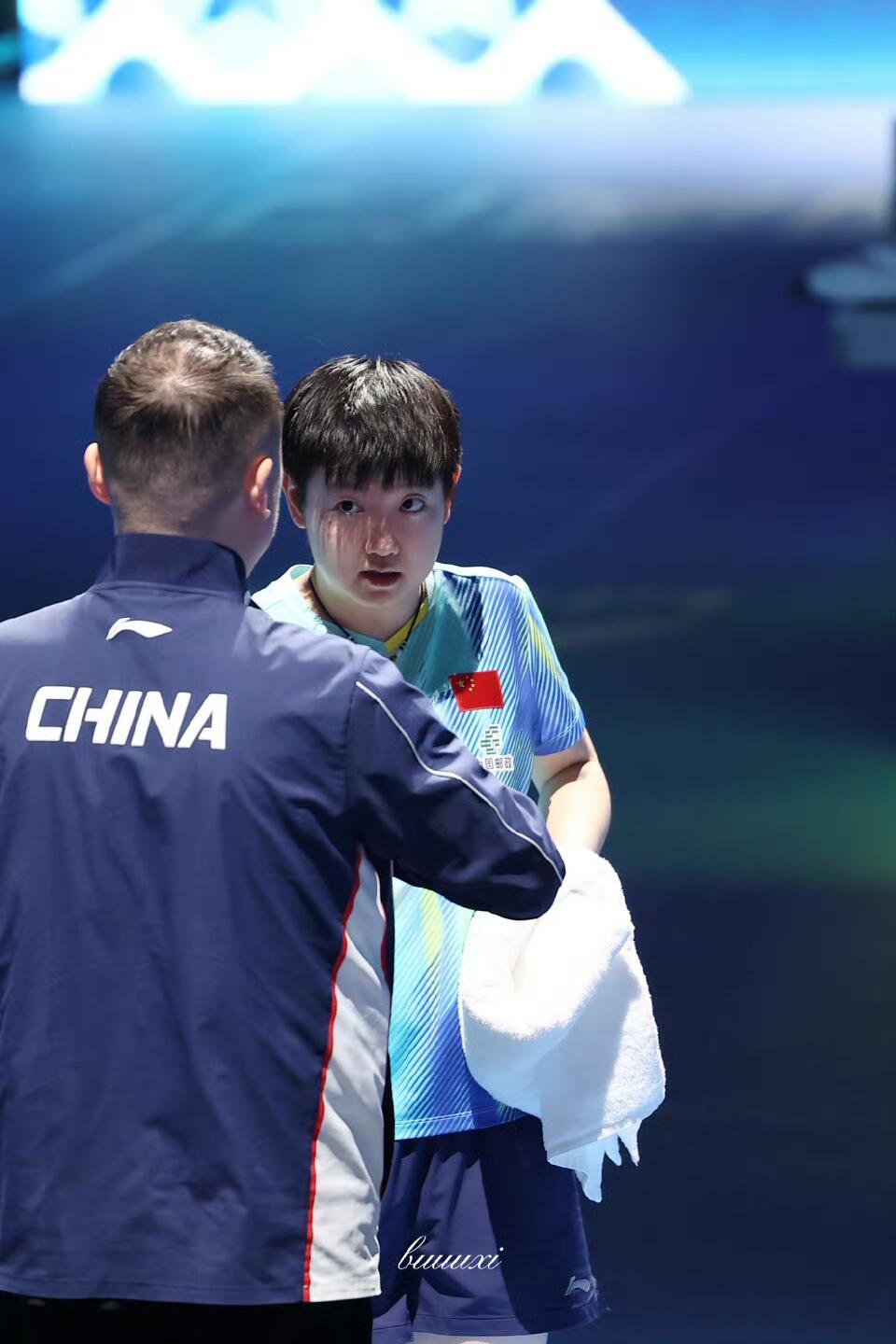 孙颖莎瘦了不止一点点感觉莎莎真的瘦了不止一点点孙颖莎