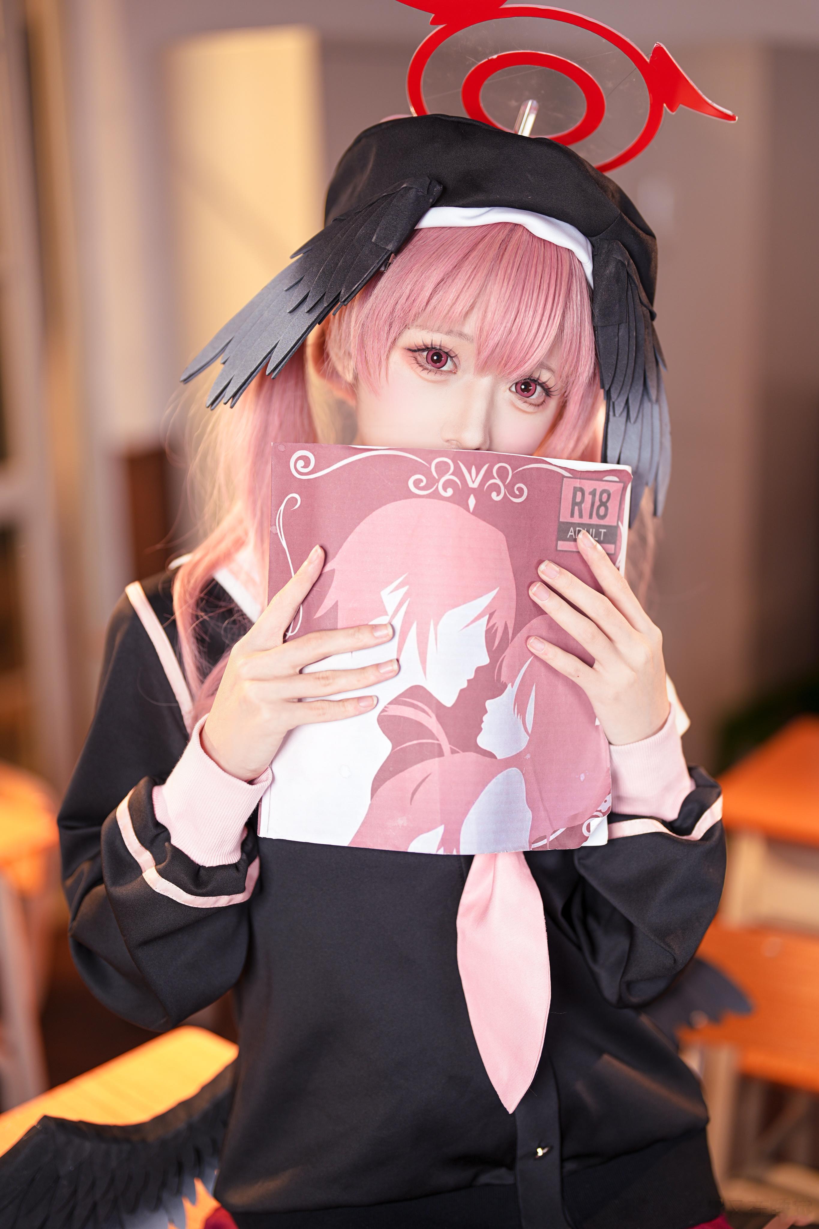 #蔚蓝档案[超话]##下江小春##可爱##cos正片##COS[超话]# “那种