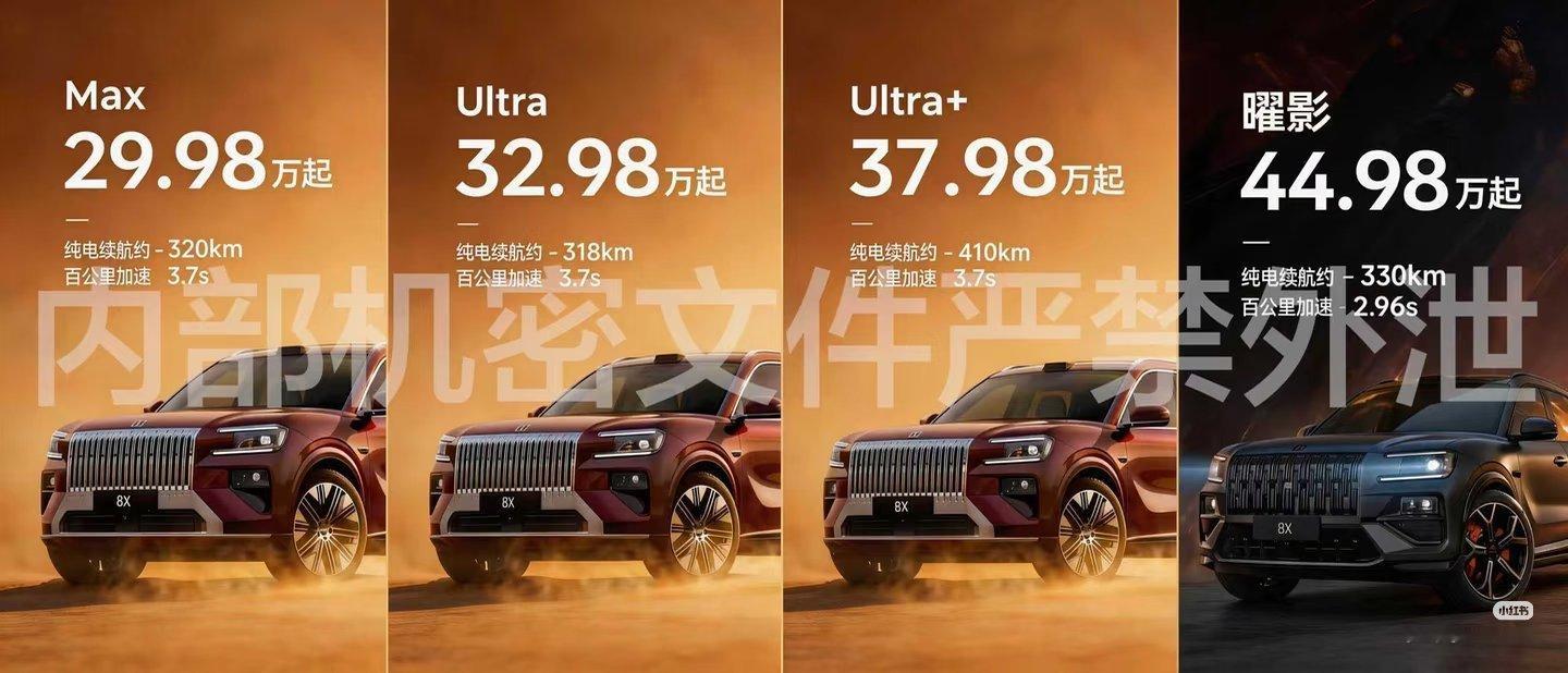 网传极氪8X的价格，这价格几乎不太可能吧