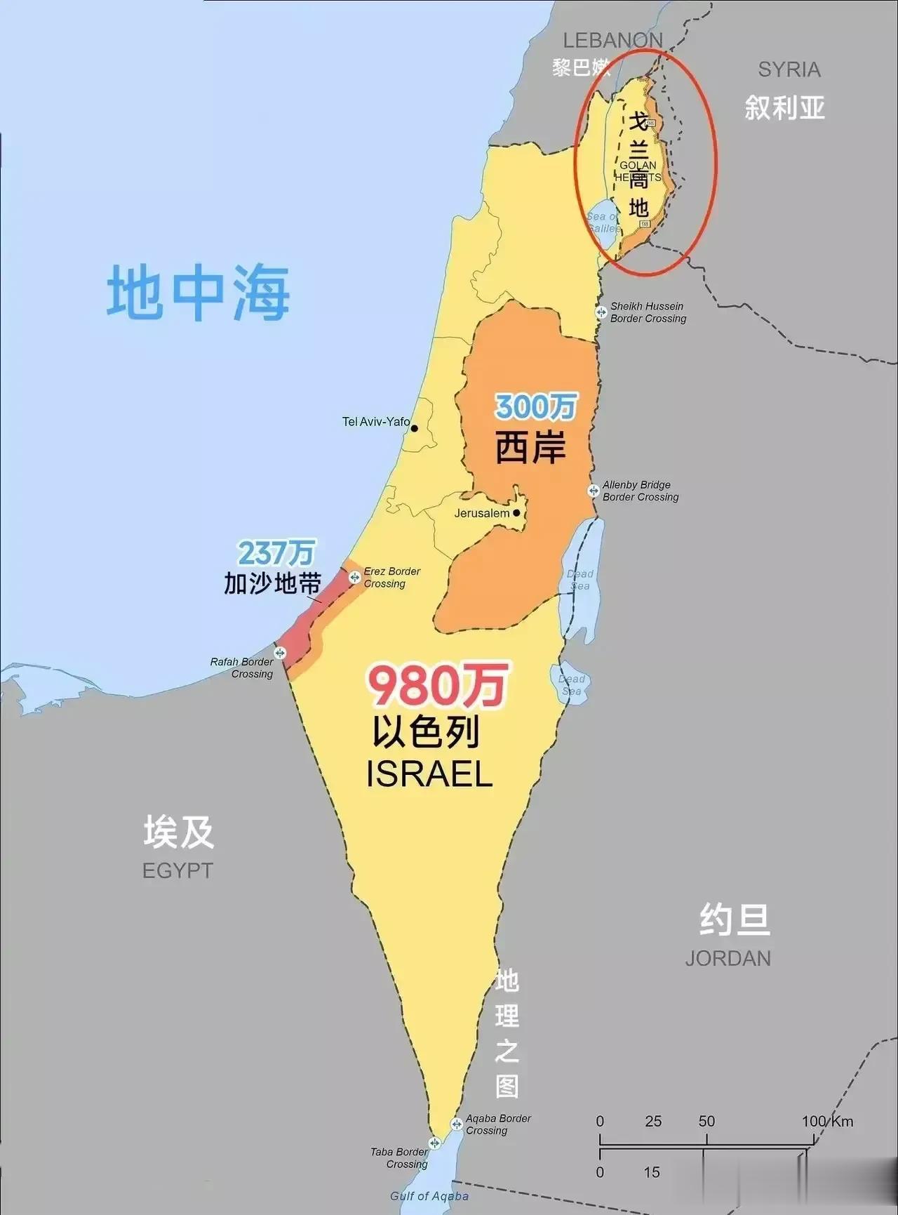 以色列的人口主要散布在全球，除了本国的980万，外面还有大约1400万。

现在