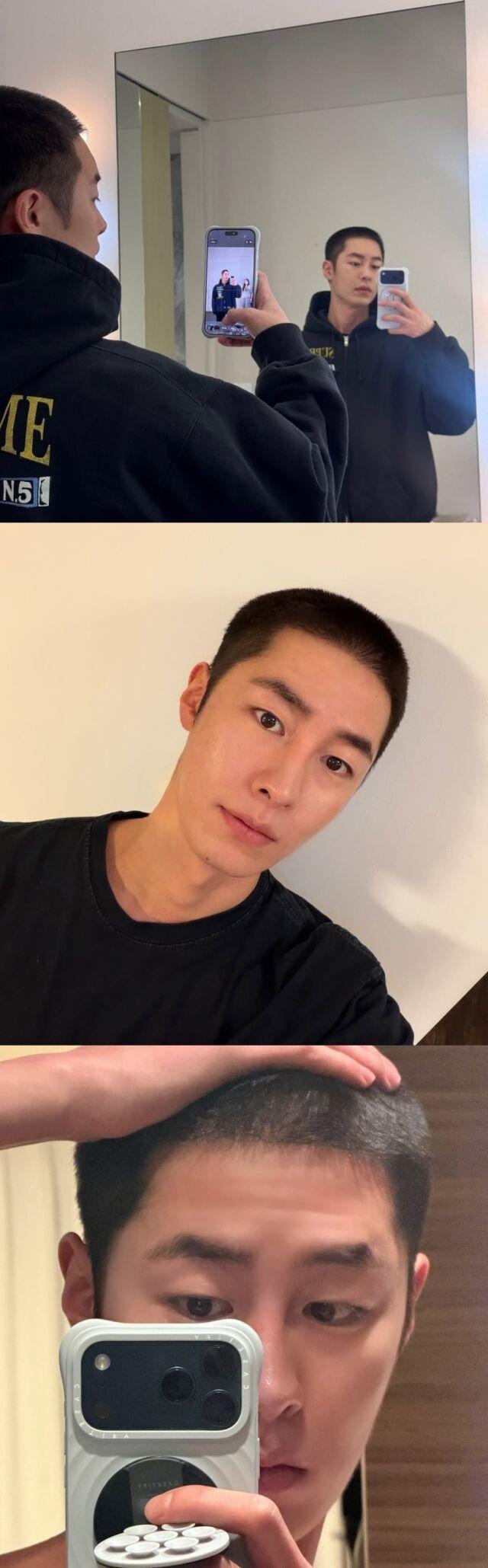 “28周岁”李宰旭今日现役入伍演员李宰旭17日通过社交媒体账号上传了多张照片并表
