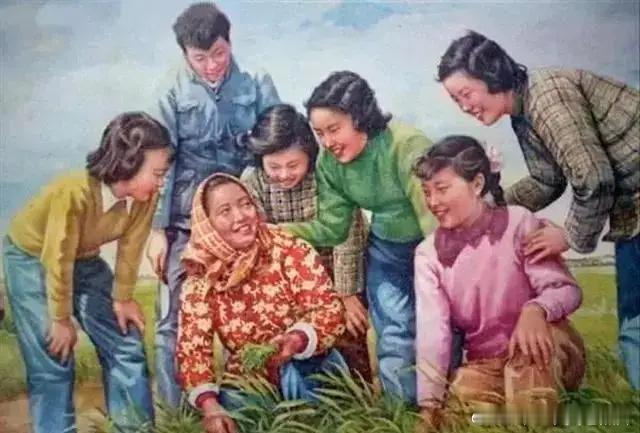 七十年代宣传画中的女性 