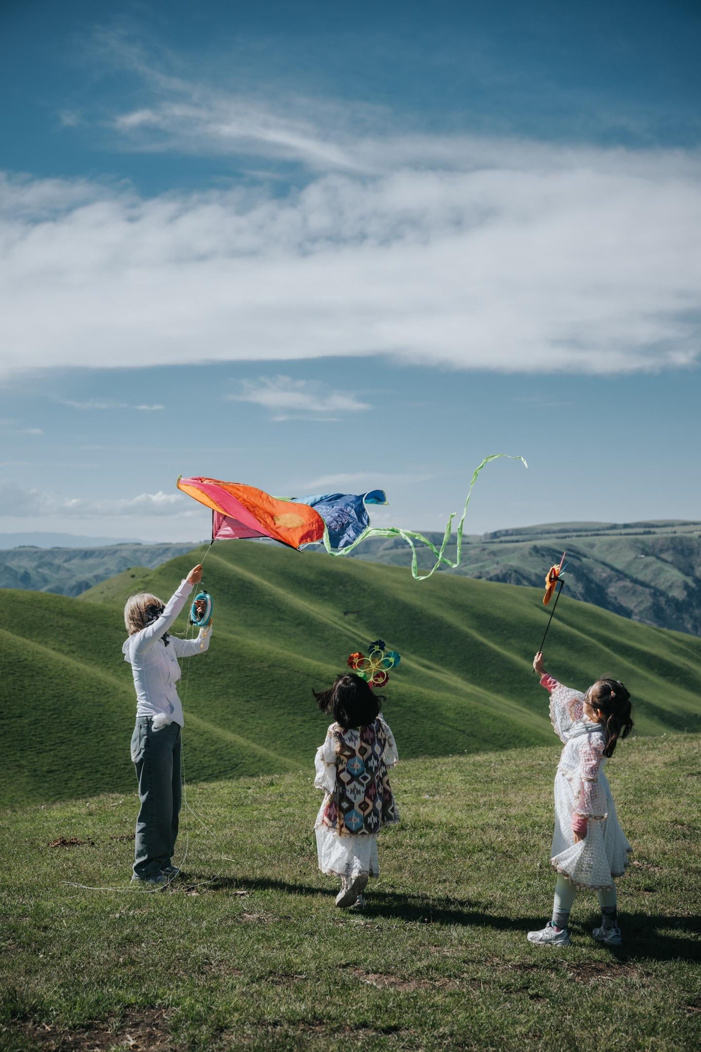 心随所愿，自在如风。风大我们就放风筝吧🪁