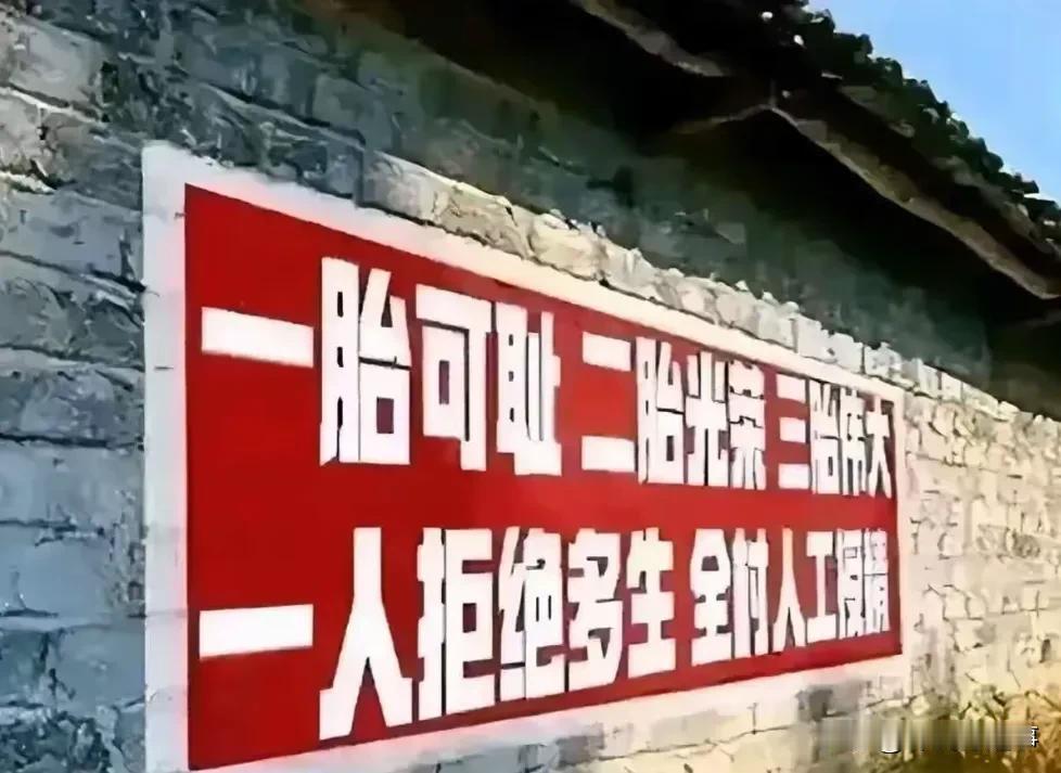 一胎可耻，二胎光荣，三胎伟大，一人拒绝多生，全村人工授精。
这是哪一个村，这个村