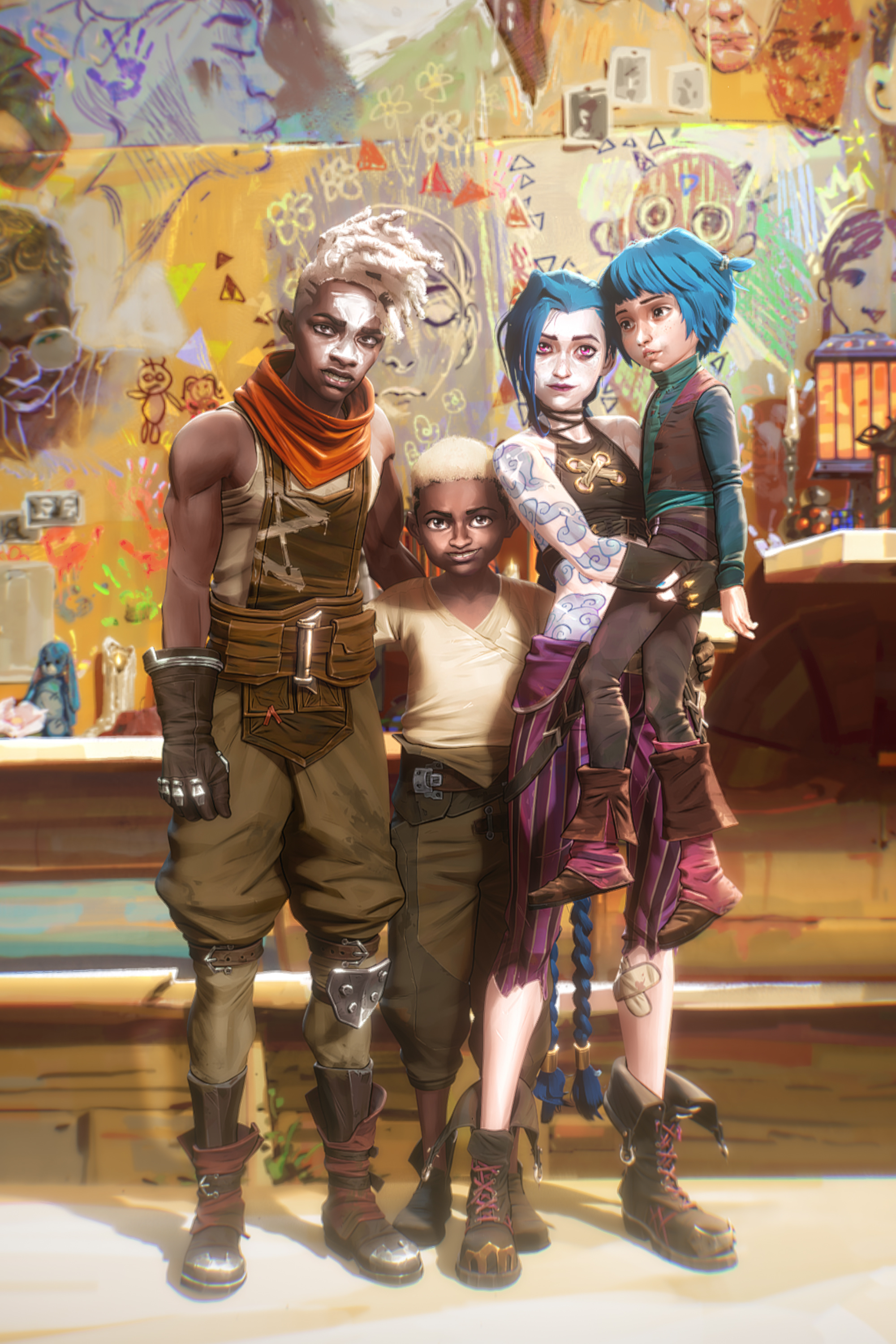 双城之战动画“杀青片场”的最后一镜，由Fortiche独家呈现。英雄联盟