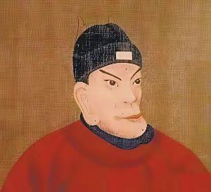 哪一张才是明太祖朱元璋的真容？
  图一是清宫廷所传画像，现存台北故宫；图二是央