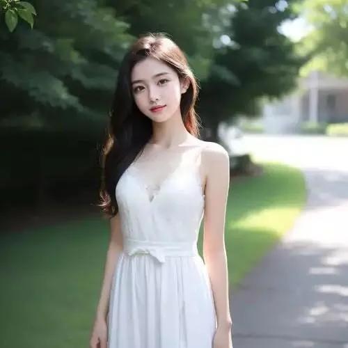 清新自然，白裙飘飘，阳光下的美好时光。阳光白裙少女 温柔白裙少女 白裙少女感 温