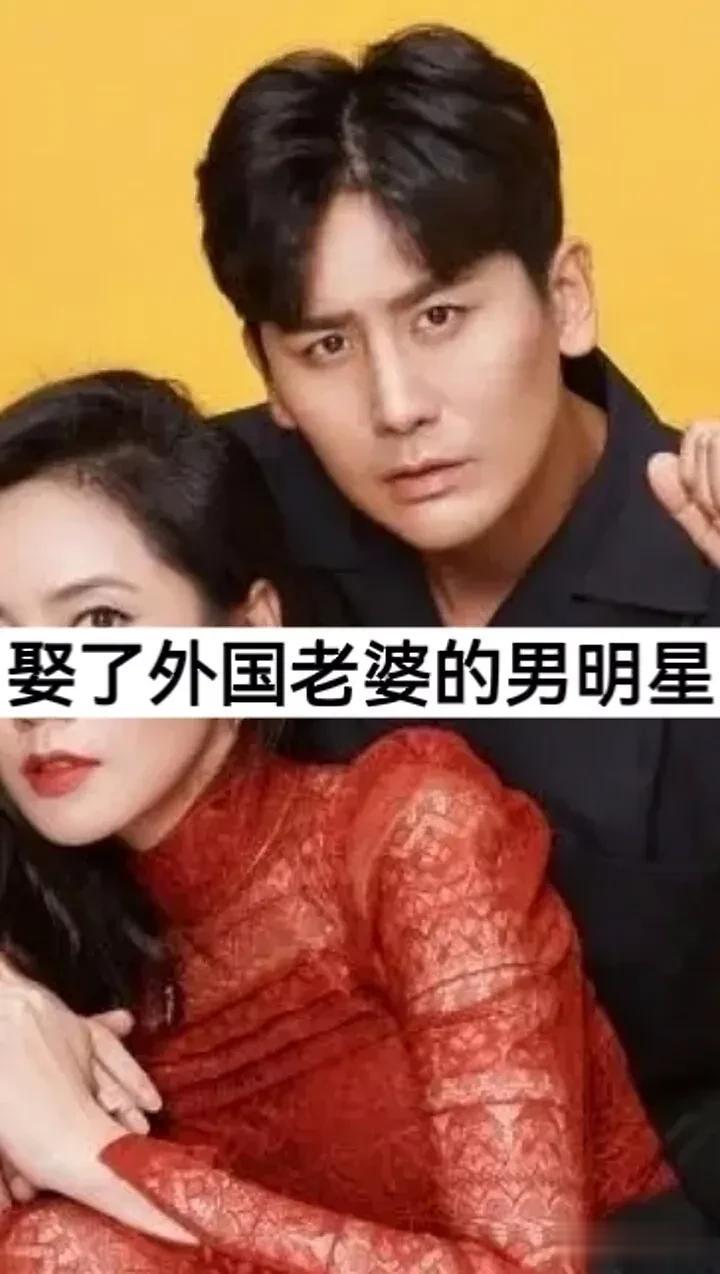 娶了 外国老婆的 男明星
