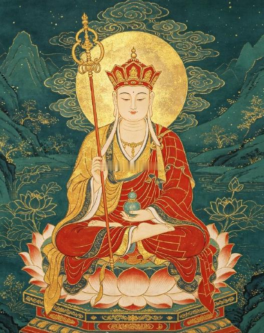 转赞地藏王菩萨帮你把苦难，厄运全部消除挡灾！ 