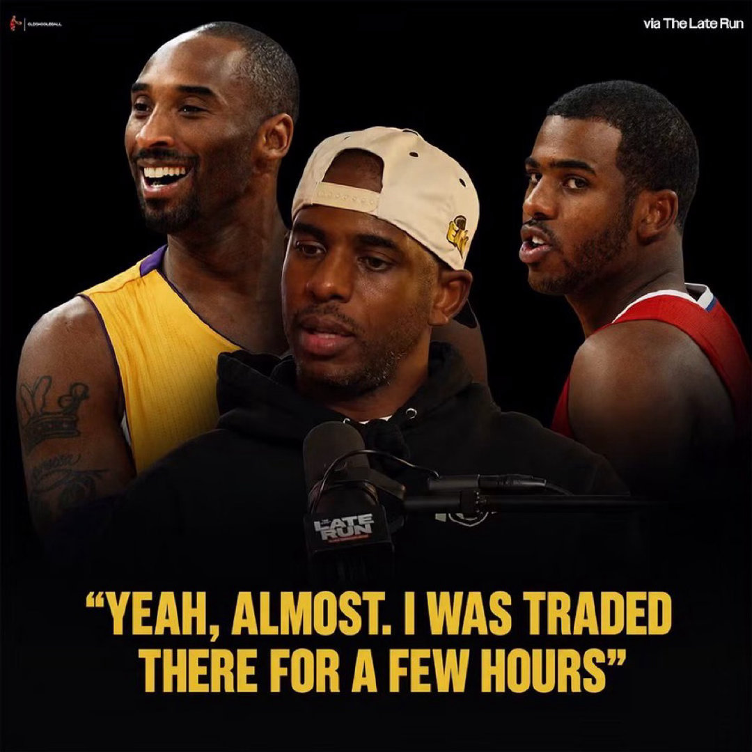 克里斯·保罗回忆说，他只在洛杉矶湖人队待了几个小时，就被NBA阻止了这笔交易。“