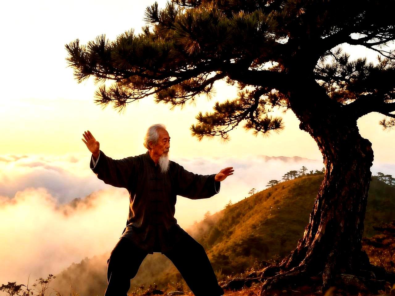 你的太极发劲是否总卡在腿上？
 

以前练拳就是跟地板较劲，把两只脚死死踩在地上