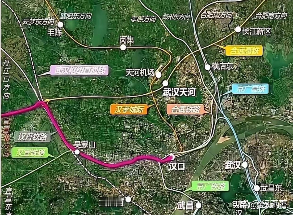 武汉明确将天河高铁站、汉阳高铁站列为重点建设项目，当前合武高铁武汉段已全面开工，