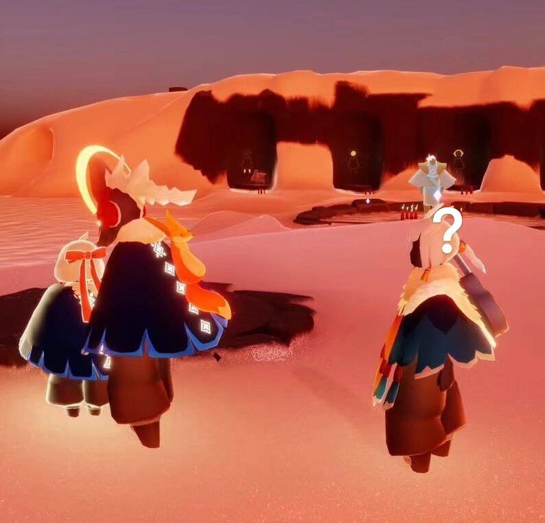 当朋友内部消化[偷笑]#光遇# #sky光遇# ​​​