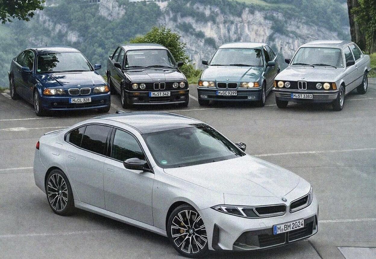 不知道为啥，新一代宝马3系的前机盖和“眼线”的侧视图会让我有种看到萨博93的影子