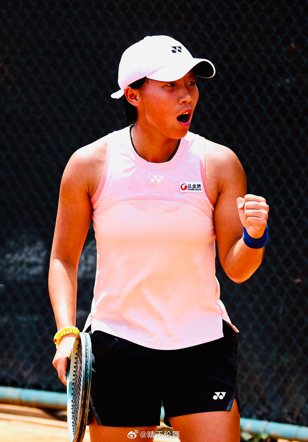 ITF昂德雷济约－布泰翁W75第二轮从资格赛突围的李宗钰🇨🇳以6-0/7-6