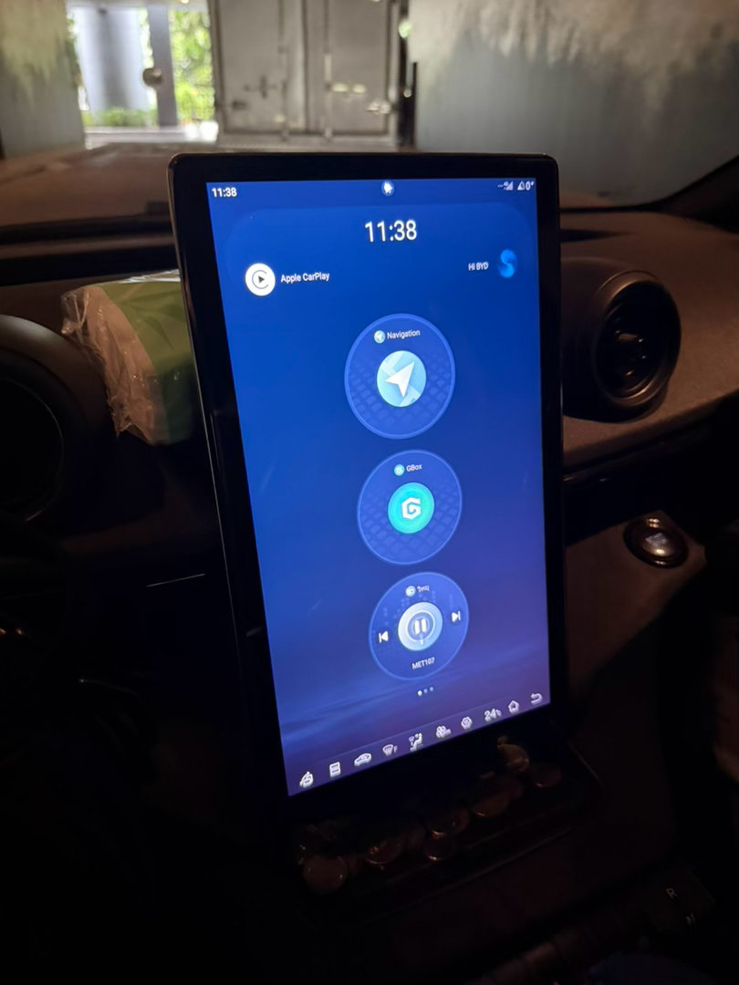 打了个海豚，车机有CarPlay 