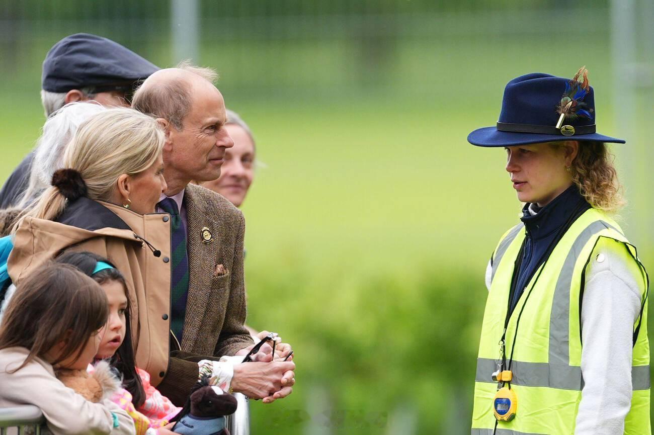 英国王室  今天爱丁堡公爵夫妇在温莎参加2026年度温莎皇家马术秀第3️⃣天活动
