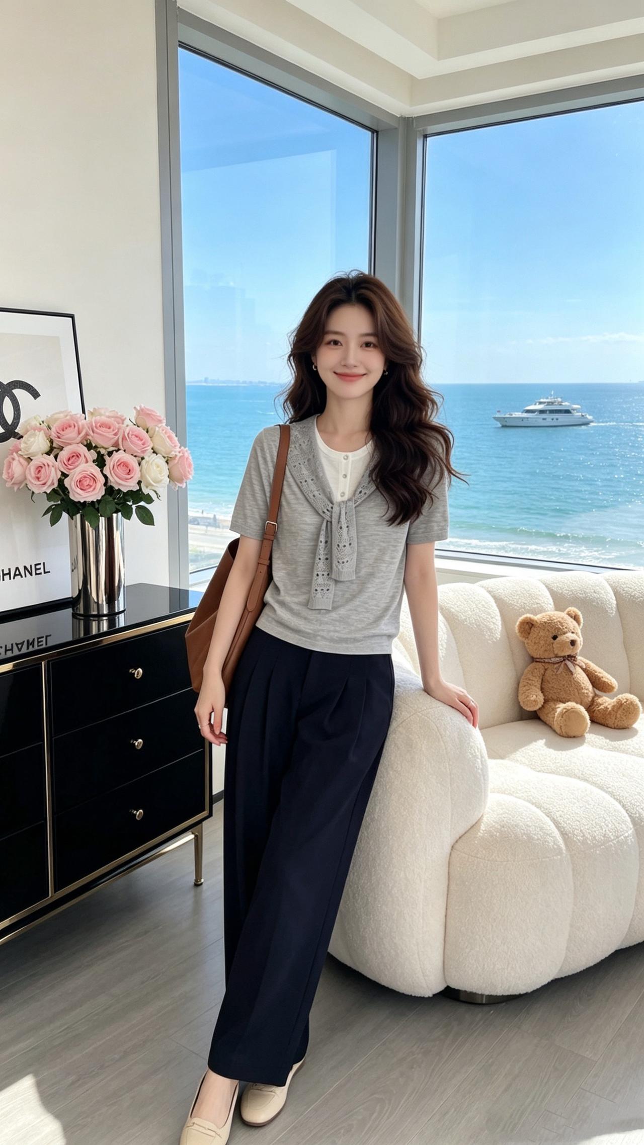 高级感穿搭 洋气减龄 谁穿谁好看 面料柔软舒适