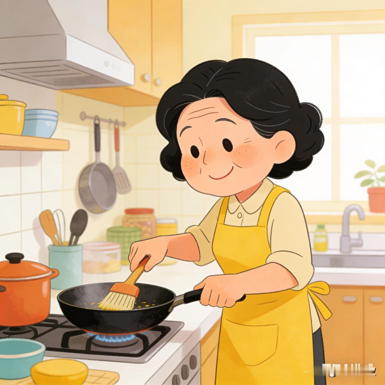 被我妈批评了。

昨晚做完饭，锅往水池里一扔，就准备坐下吃饭，老板去灶台拿筷子，