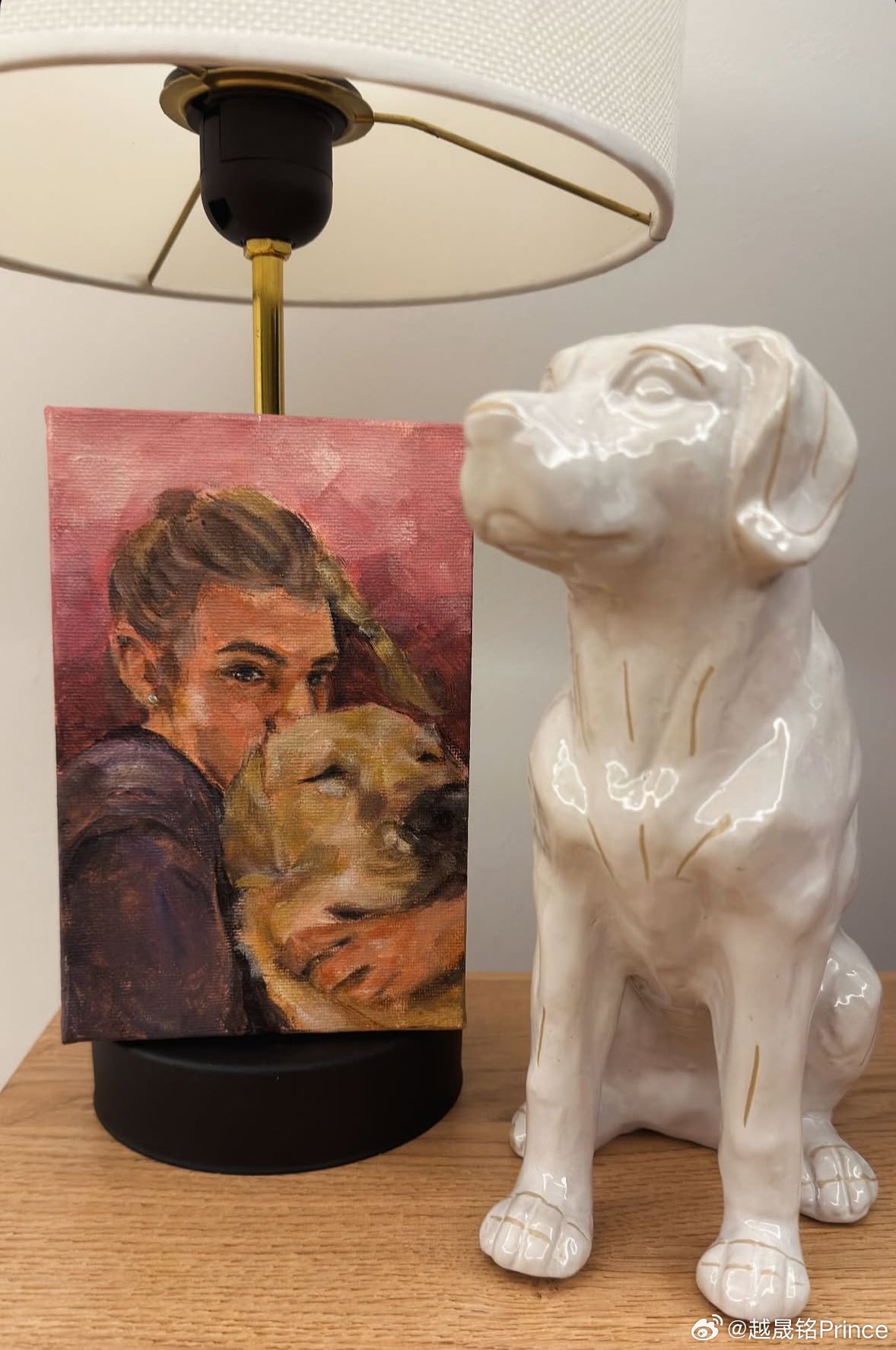 🖼️ 阿莱西亚.奥罗不久前失去了爱犬；阿里娜.费多洛夫采娃送给她一份礼物。❤️