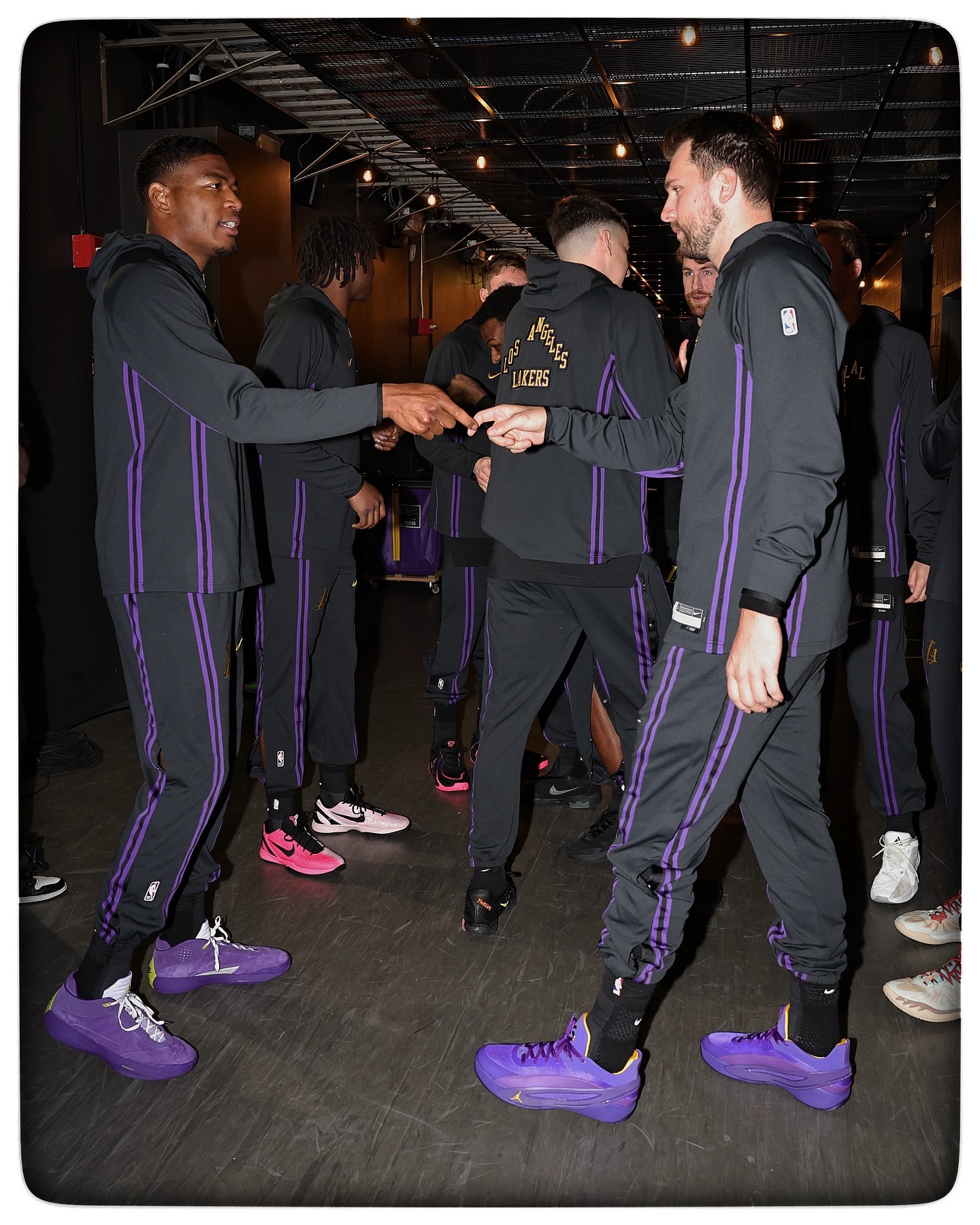 昨日剪影洛杉矶湖人