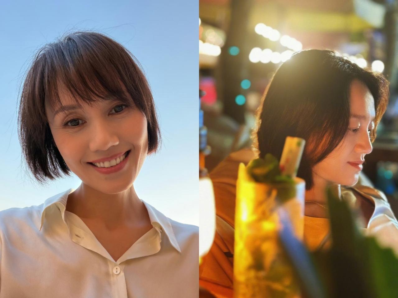 袁泉和朱丹
我发现她们的近照都是短发
谁的短发更好看
又是谁的短发更适合中年女人