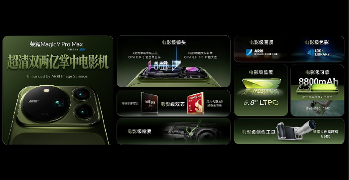 荣耀Magic9ProMax年度夯机荣耀Magic9值不值得买荣耀Magic9 