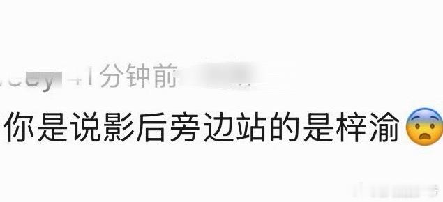 辛芷蕾梓渝同框影后辛芷蕾和新顶梓渝同框了！？你是说影后旁边站的是梓渝吗？？？哇偶