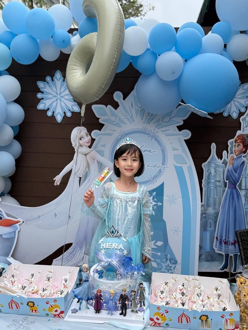 楊茜堯與羅子溢的大女「小珍珠」羅翊心（Hera）將迎來6歲生日，兩人特別為愛女提