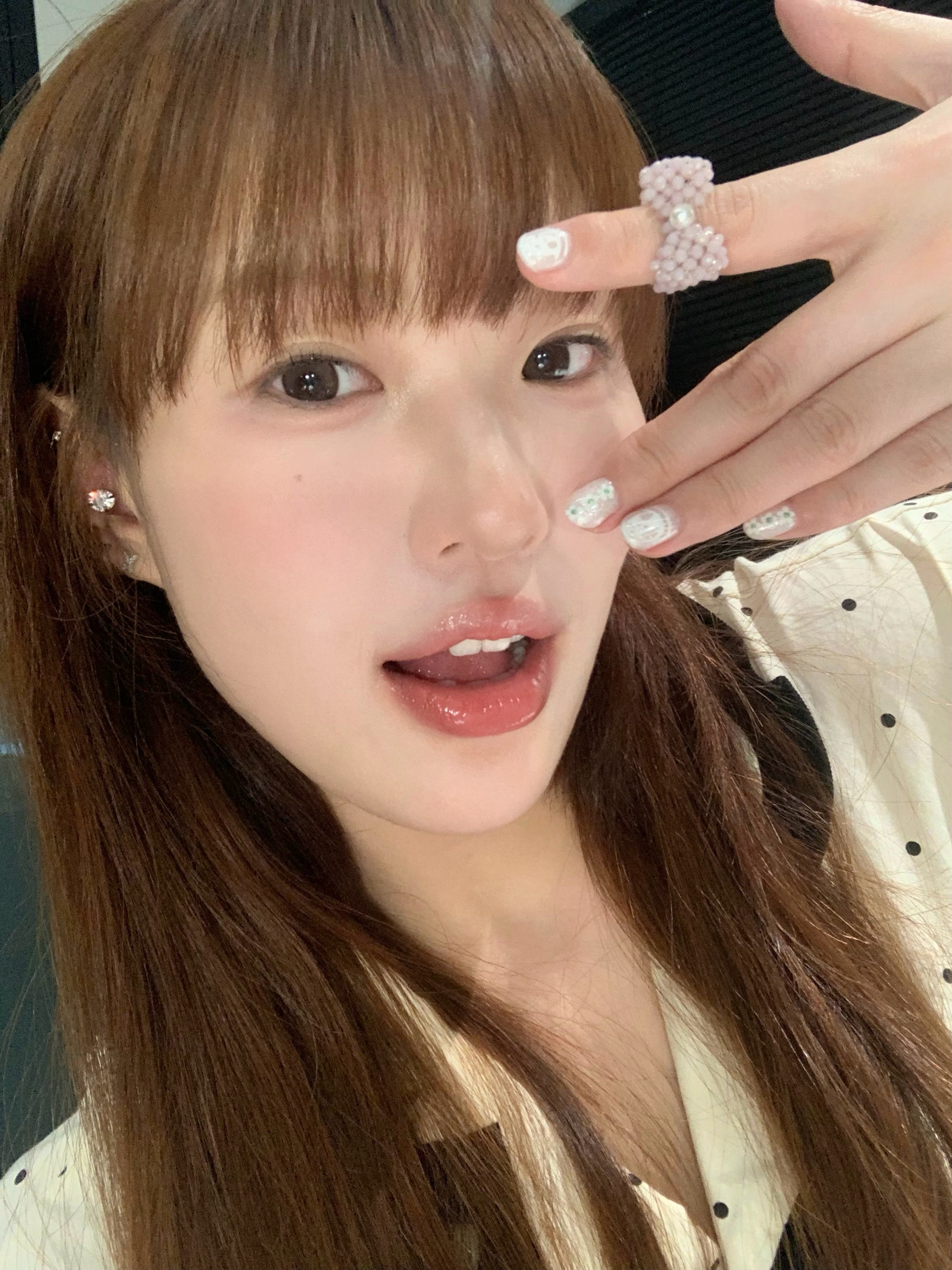 好喜欢这次的指甲盖子哦！ 