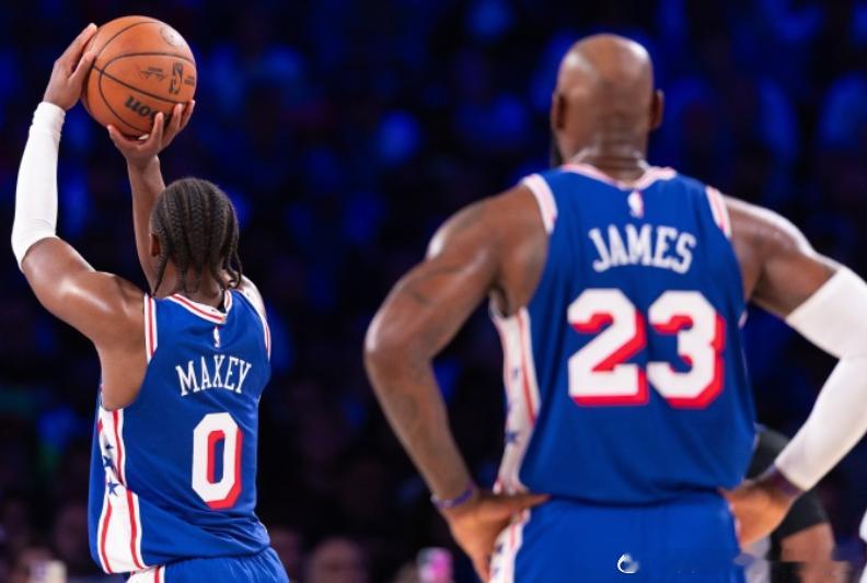 NBA常规赛，76人客场114-109力克残阵步行者。此役，76人球星詹姆斯出战