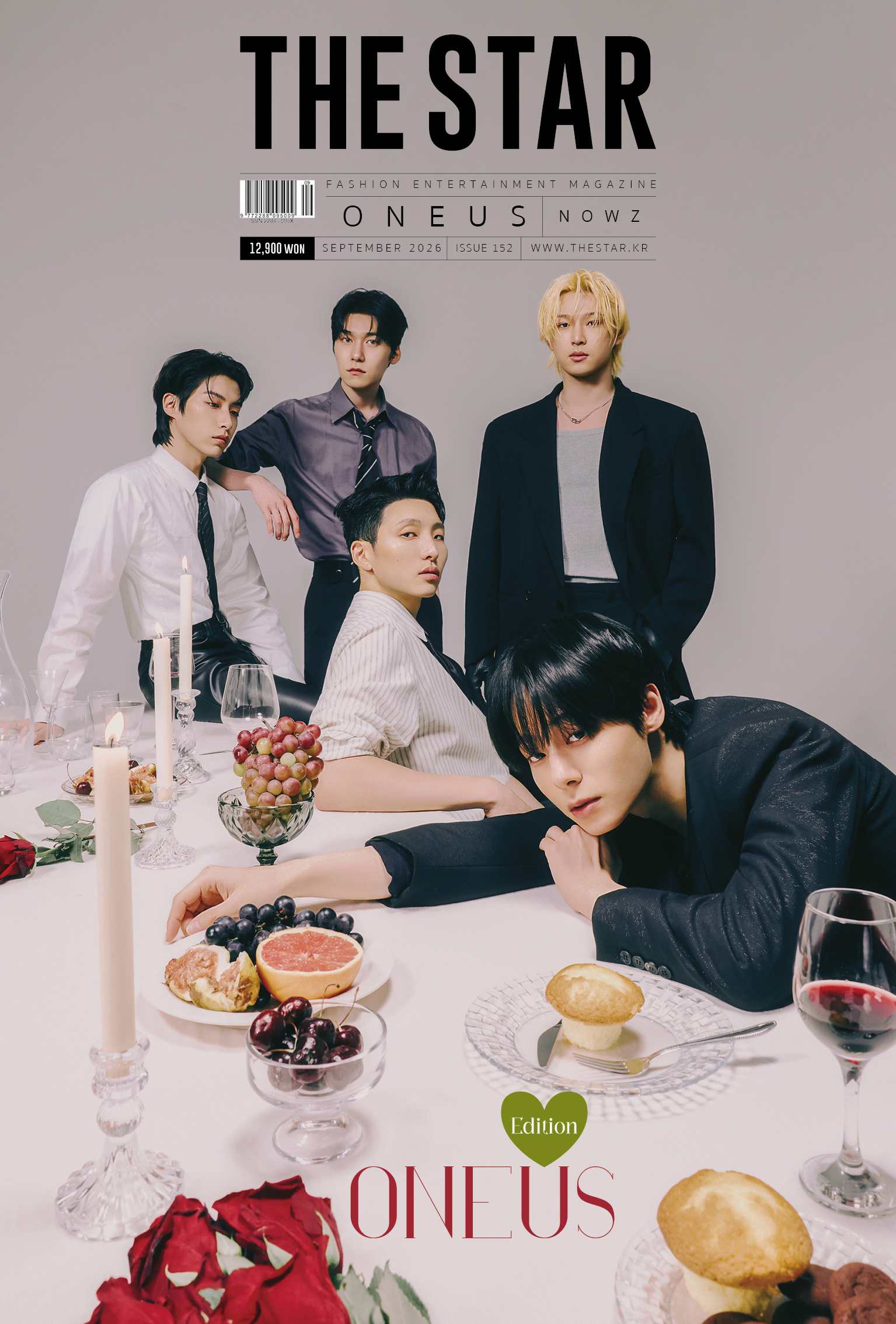 ONEUS｜THE STAR September 2026.9月刊封面人物 风格