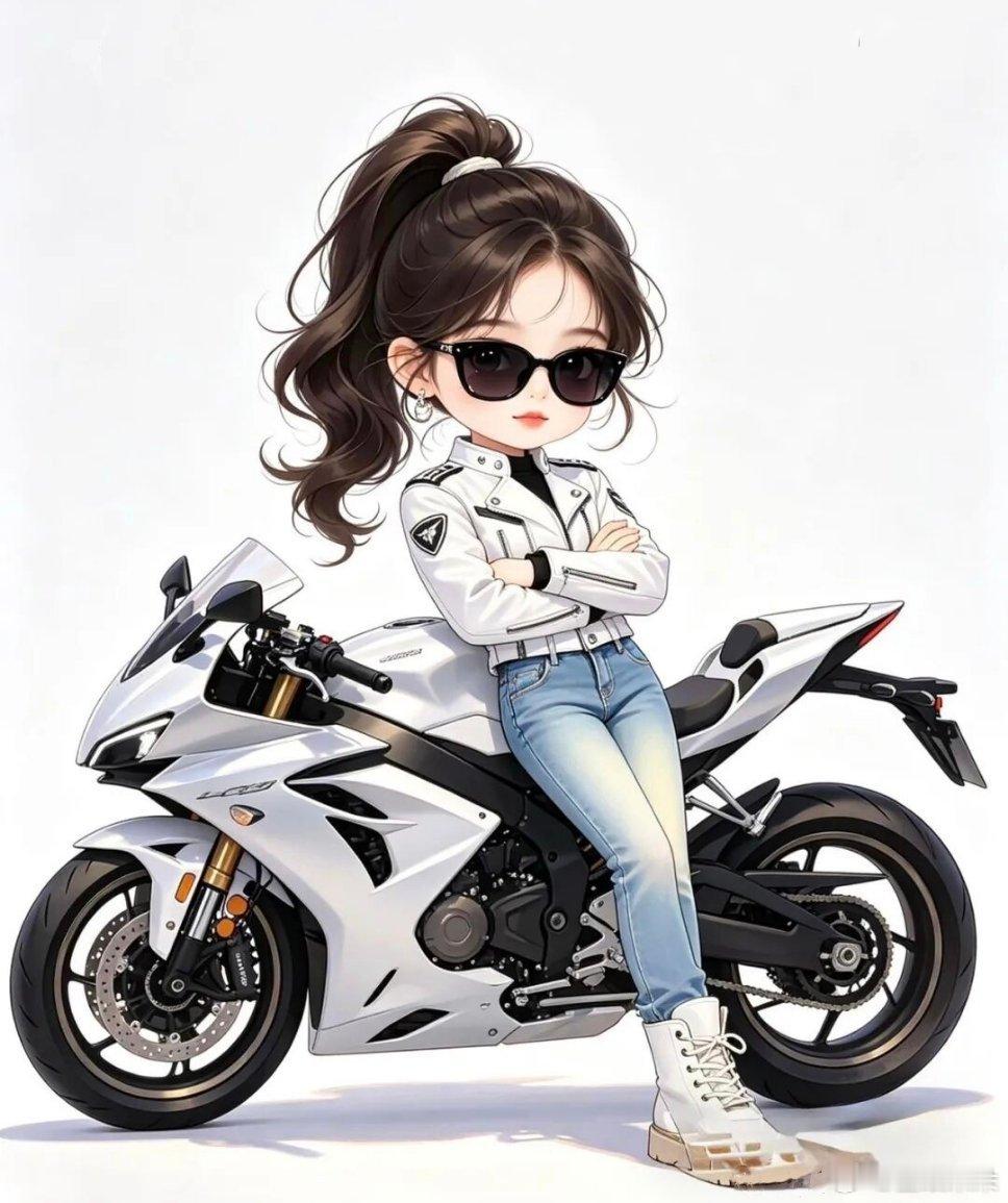 超酷机车女孩霸气头像... 🏍️ ོུ༾ 