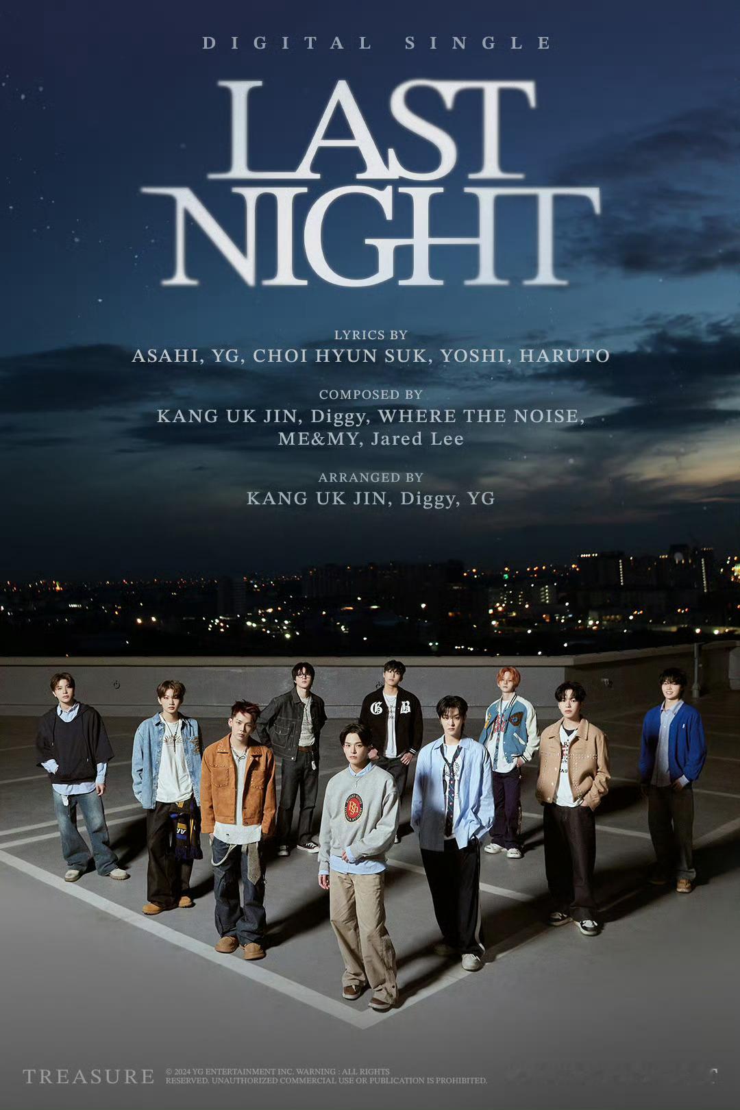 YG 2025计划 📋TREASURE将于12月5日回归 Last Night