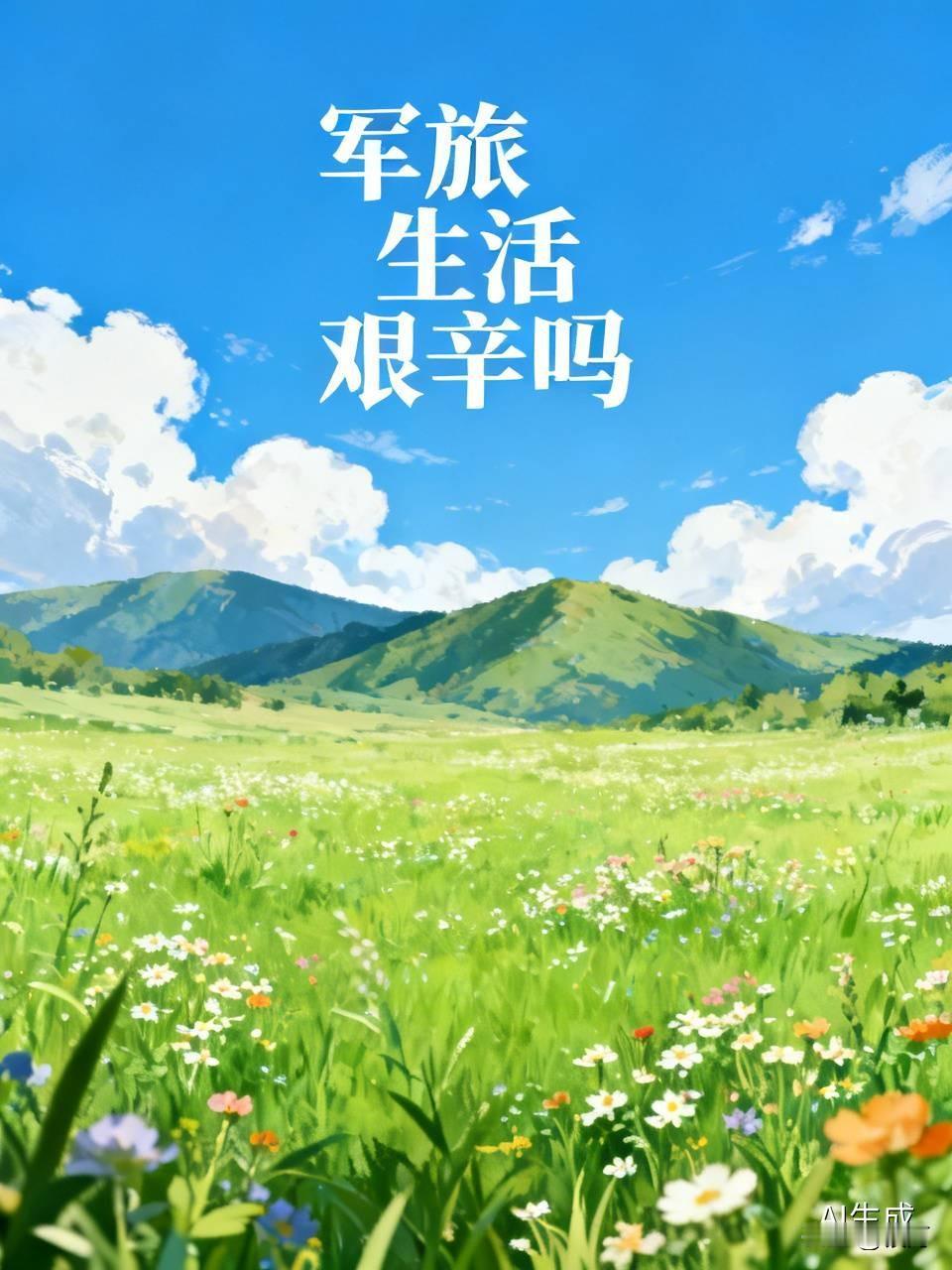 军旅生活那肯定艰辛啊。新兵训练时，每天天不亮就得起床出操，负重长跑、俯卧撑等体能