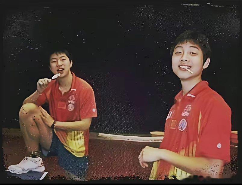 十年之后，他们依然是中国队的第一男双马龙许昕乒乓球