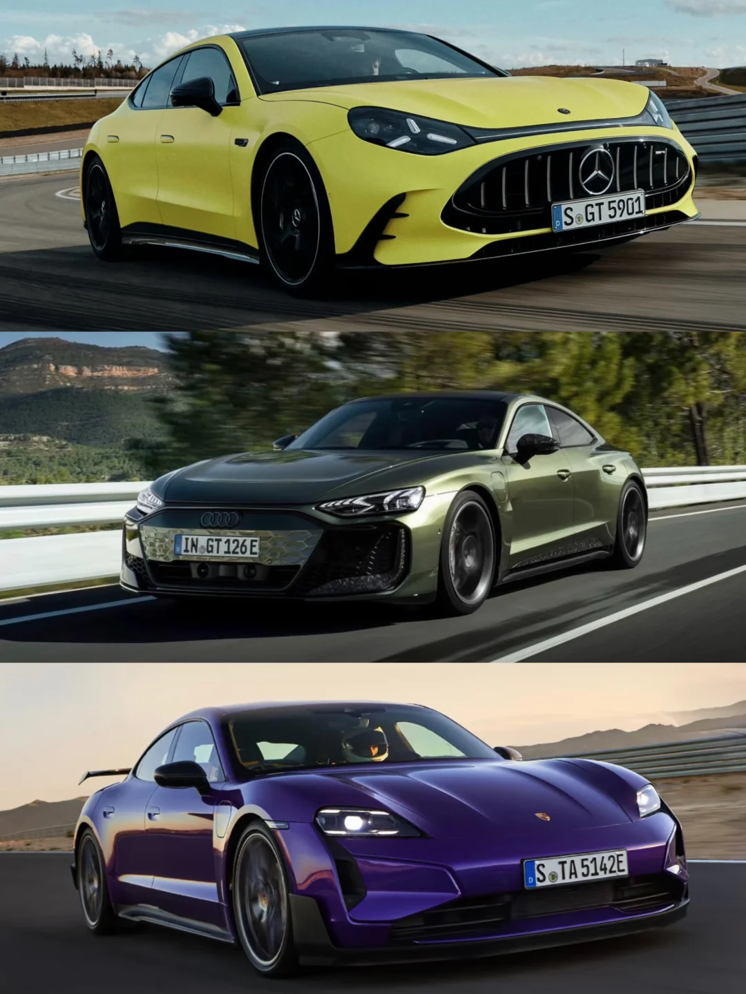 AMG GT四门电动轿跑发布，与奥迪/保时捷PK