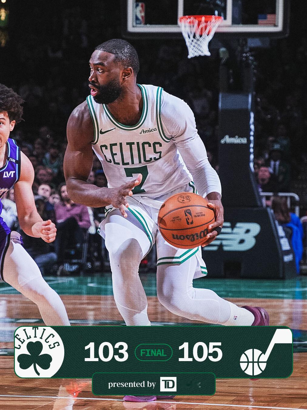 凯尔特人国度 FINAL : Boston Celtics 【 103-105 